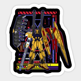 The MSN-00100 (MSN-100, MSN-001) Hyaku Shiki Sticker